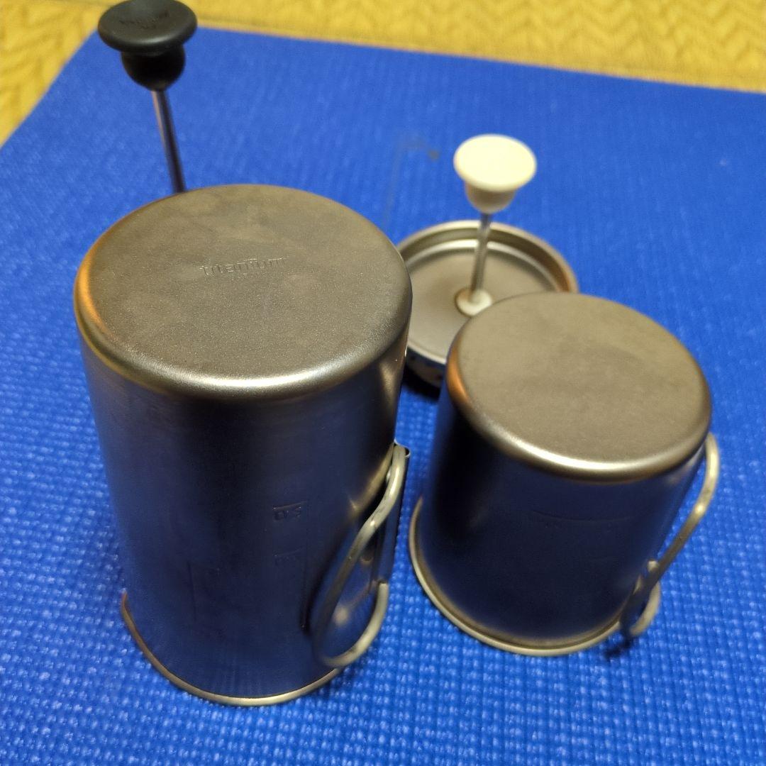 【廃盤希少】peakチタンカフェラテセット　スノーピーク