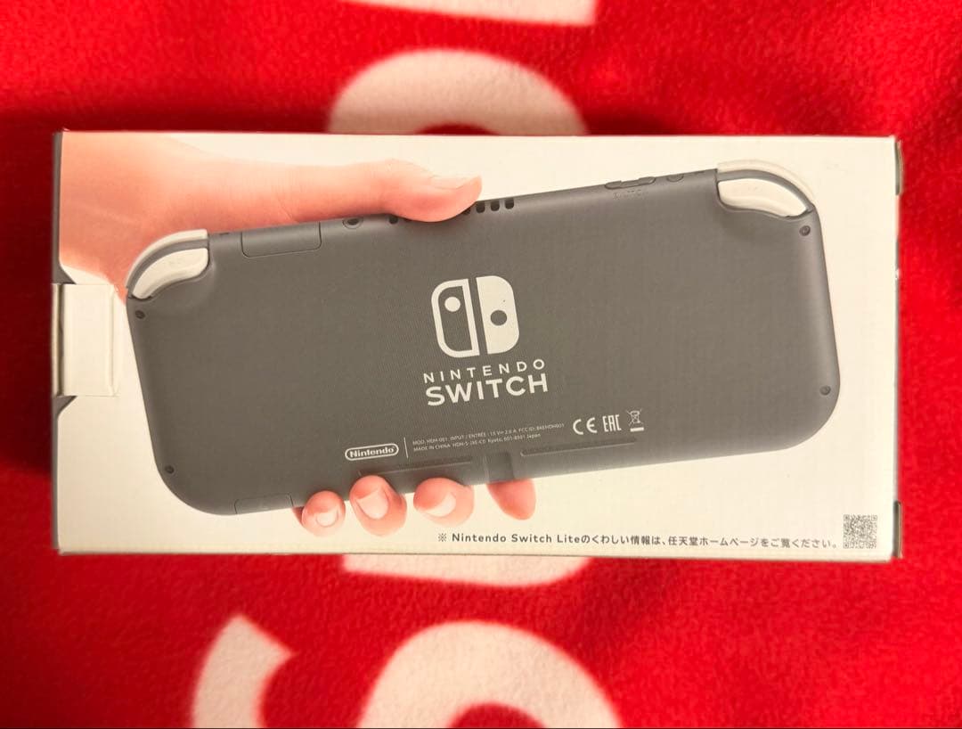 え*ん様 Nintendo Switch Lite グレー 本体 ジャンク　箱