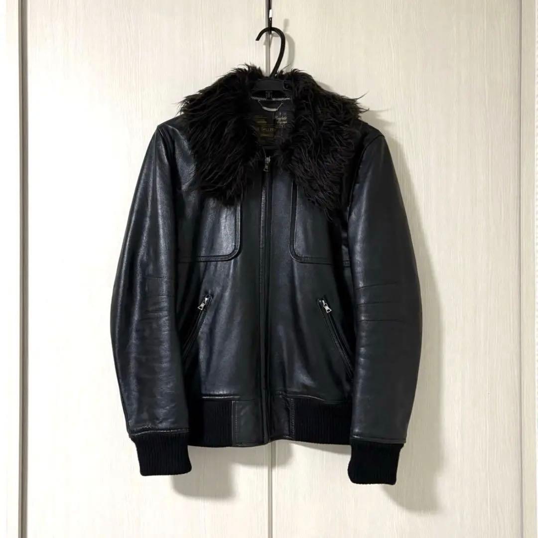 RUDE GALLERY レザージャケット 襟ファー