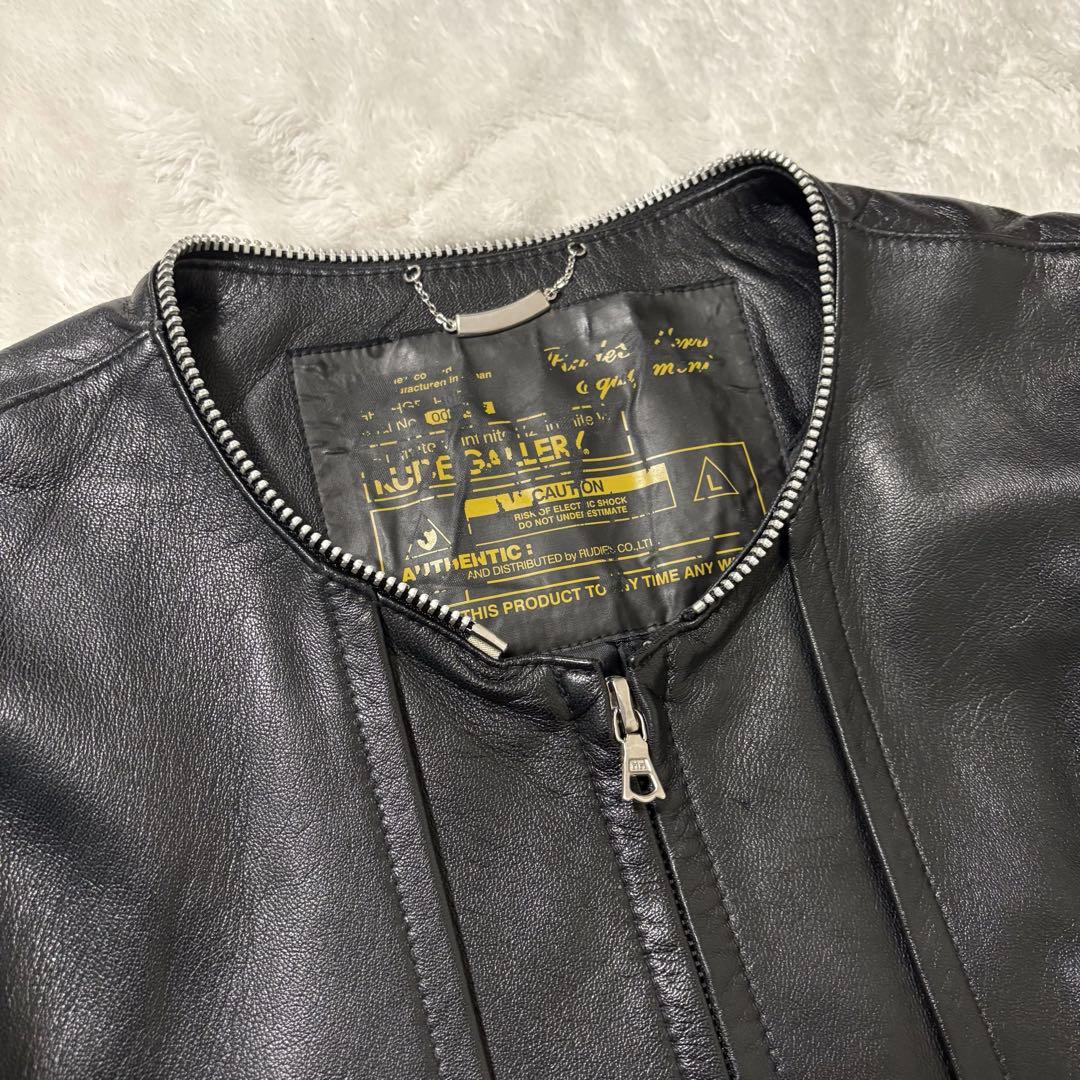 RUDE GALLERY レザージャケット 襟ファー