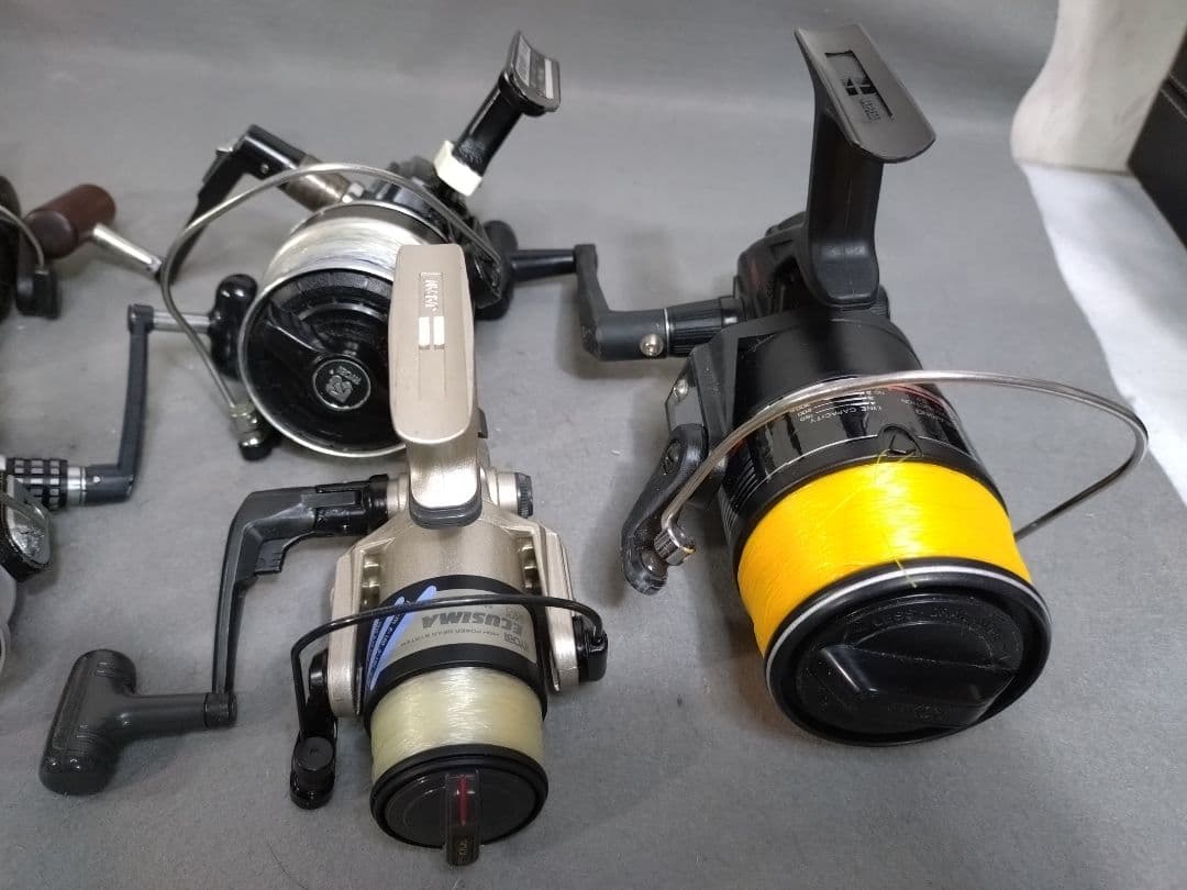 RYOBI リョービ　スピニングリール　全7個まとめ売り　ビンテージ物