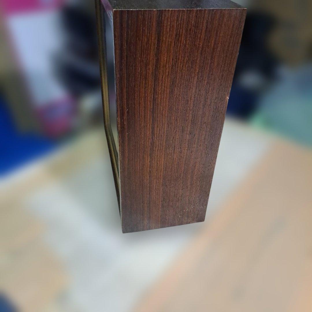 昭和レトロ SEIKO 木製クォーツ置時計