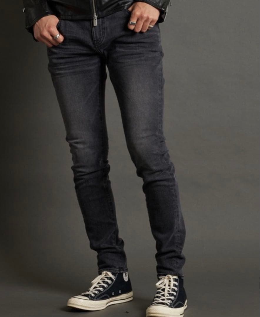 Nudie Jeans ヌーディージーンズ TIGHT TERRY ブラック