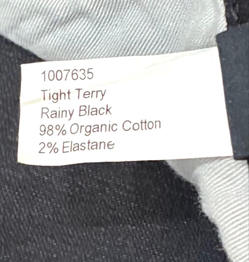 Nudie Jeans ヌーディージーンズ TIGHT TERRY ブラック