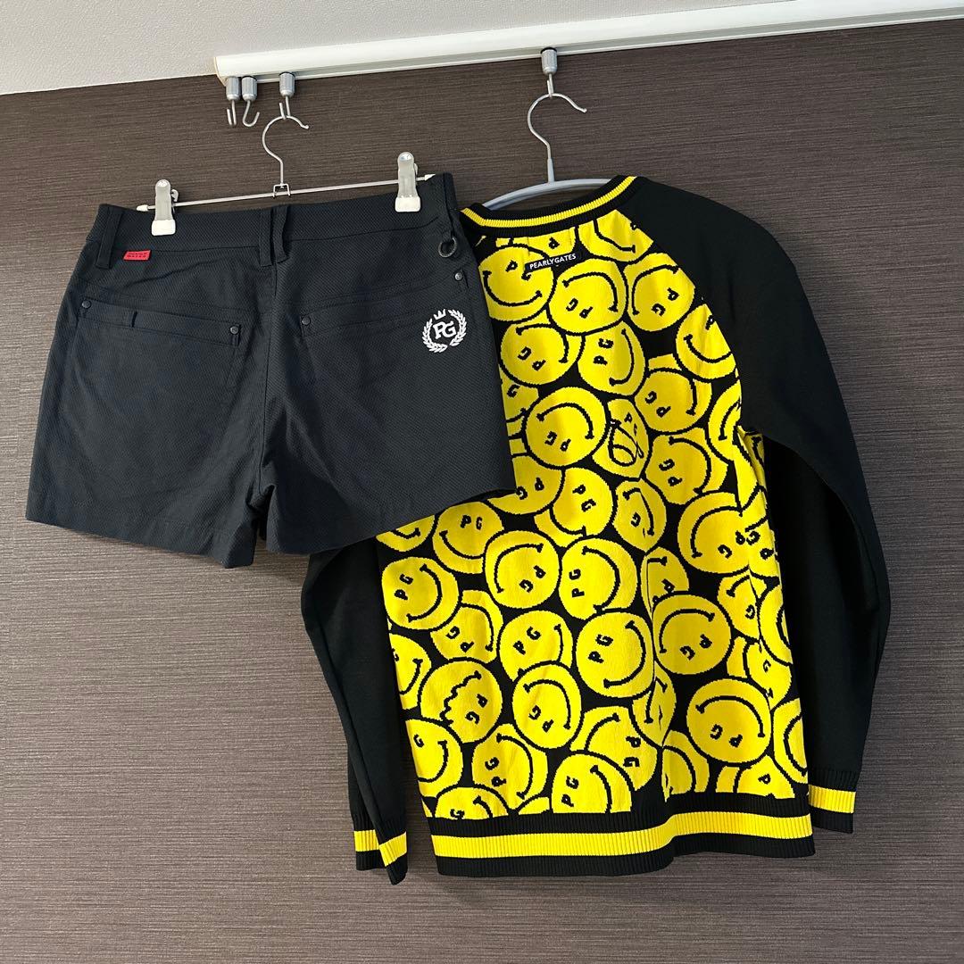 パーリーゲイツニット　ショートパンツセット