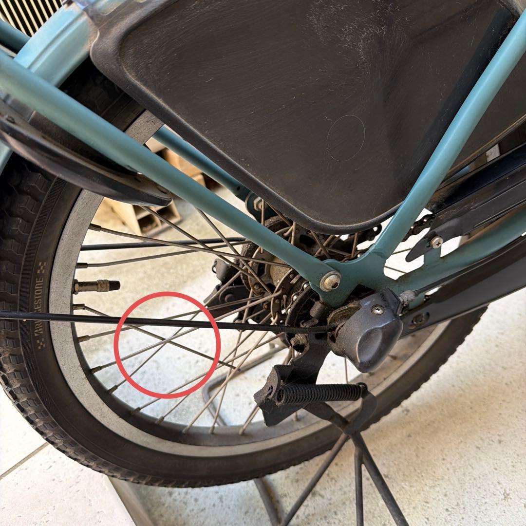 直接受け取り限定　ヤマハ　パスベビー　電動子ども乗せ自転車