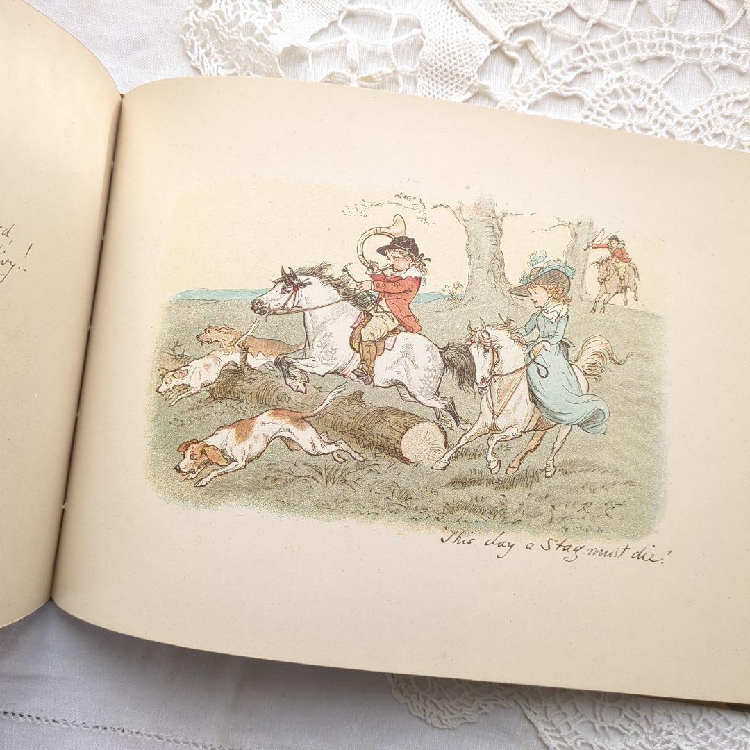 稀少1883アンティーク絵本 洋書古書 児童書 ヴィクトリアン ヴンテージ