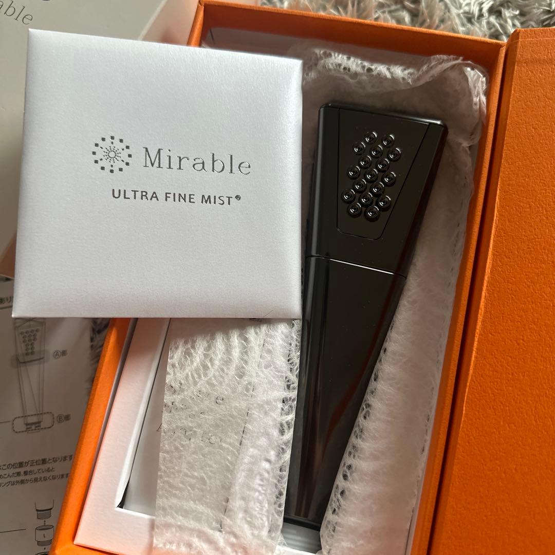 Mirable ULTRA FINE MIST シャワーヘッド新品全セット　艶