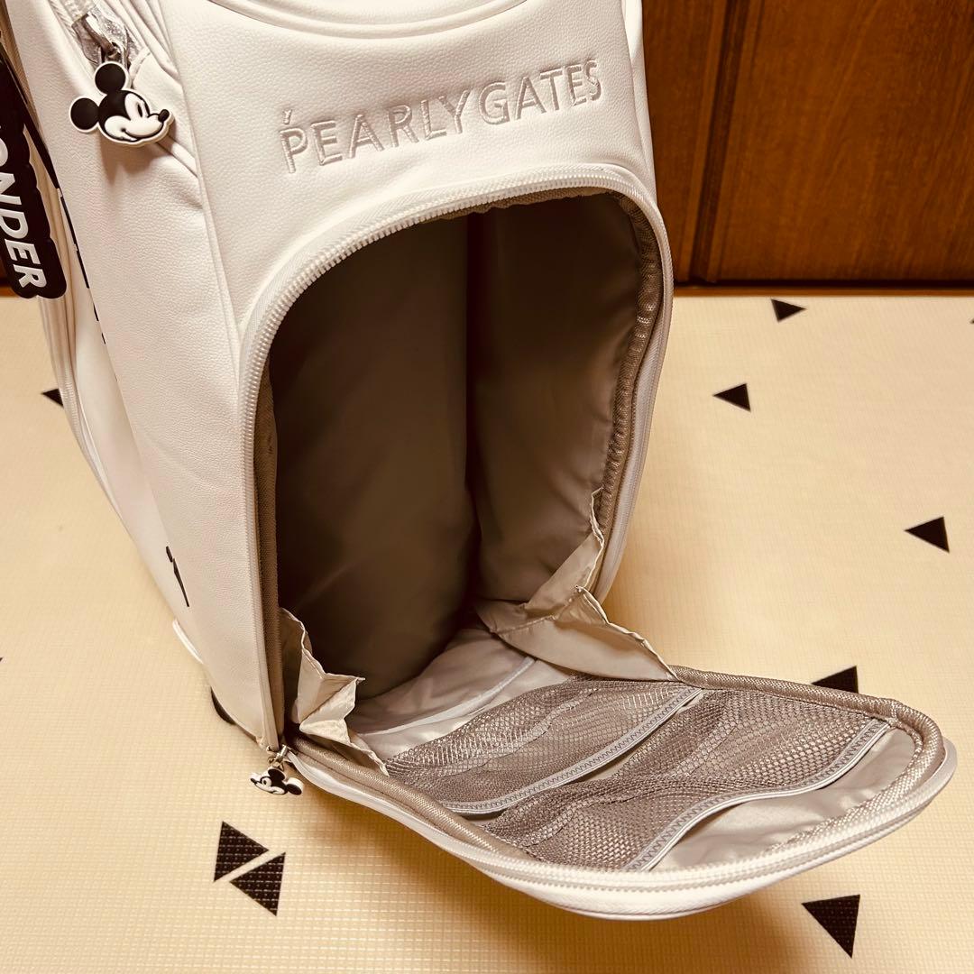 【希少・限定】PEARLY GATES キャディバッグ Disneyコラボ