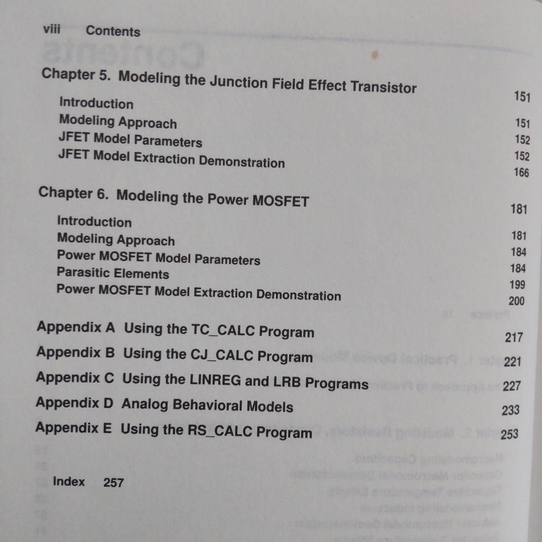 洋書 SPICE Practical Device Modeling