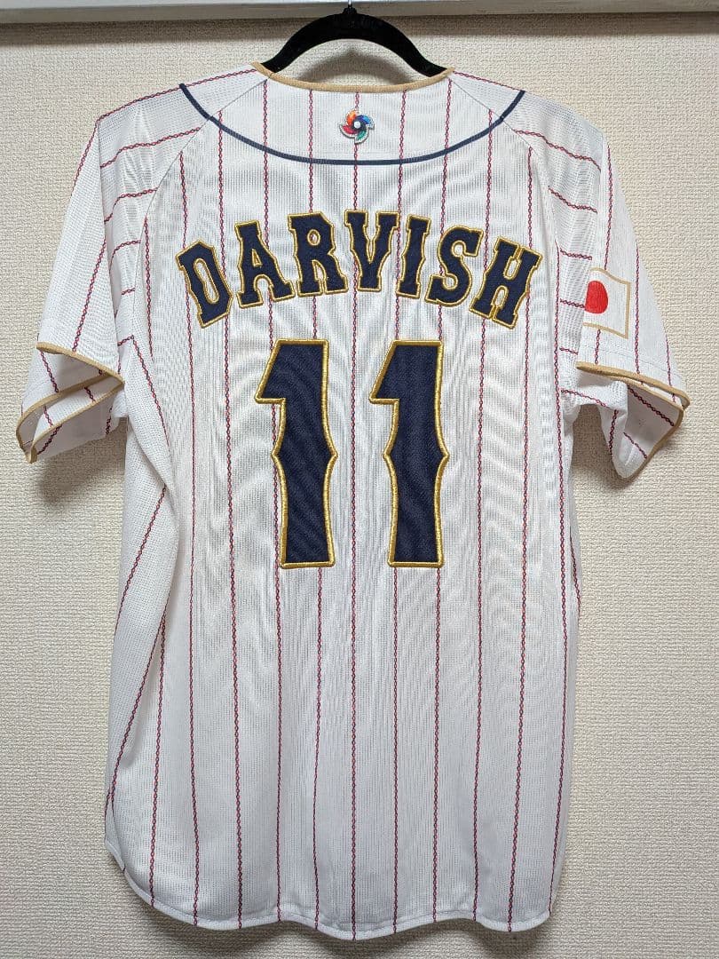2023年WBC 侍ジャパン ダルビッシュ選手ユニフォーム 刺繍タイプ Mサイズ