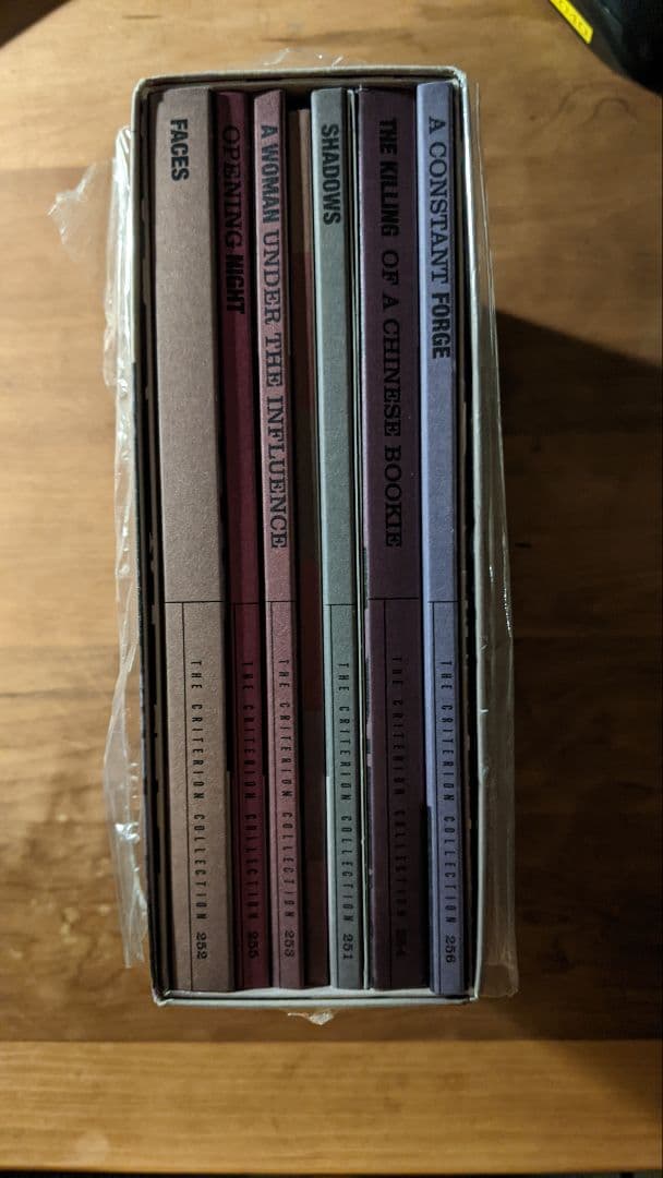 ジョン・カサヴェテス　dvd box Five Films