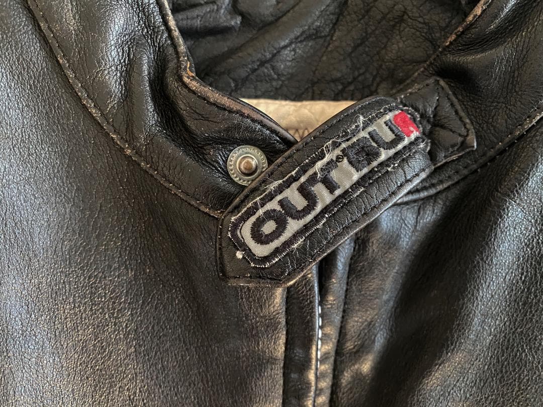 【貴重品】out burn アウトバーン　ライダース　レザー　　No.20