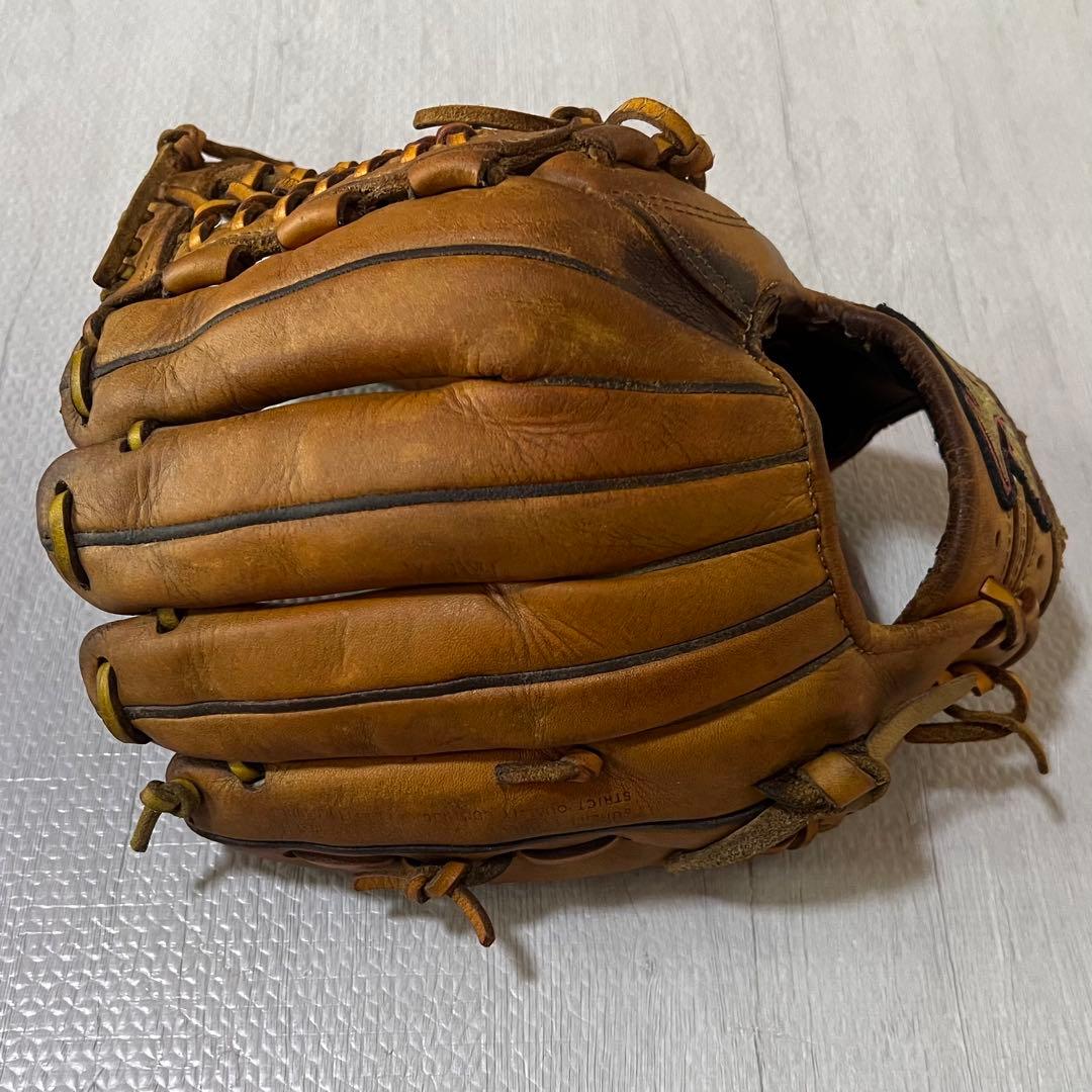 r*i様 ミズノ 一般軟式野球グローブ 右投げ用 ビクトリーステージ イエロー