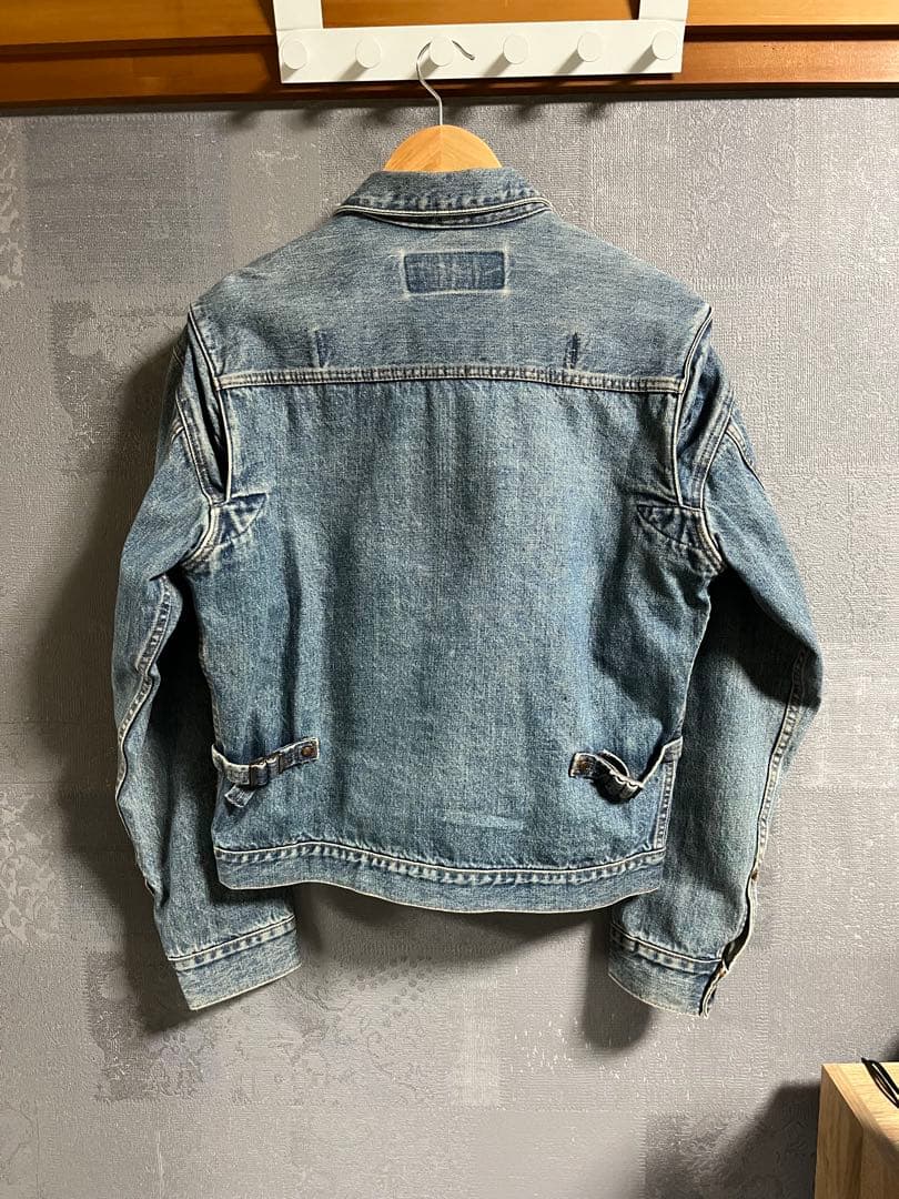 90s 日本製 Wrangler 11MJ 復刻 デニムジャケット 実寸M相当
