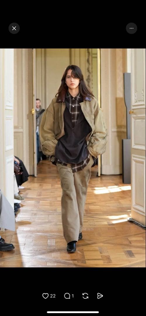 ジャケット・アウター ssstein SULFUR DYED OXFORD VINTAGEJACKET