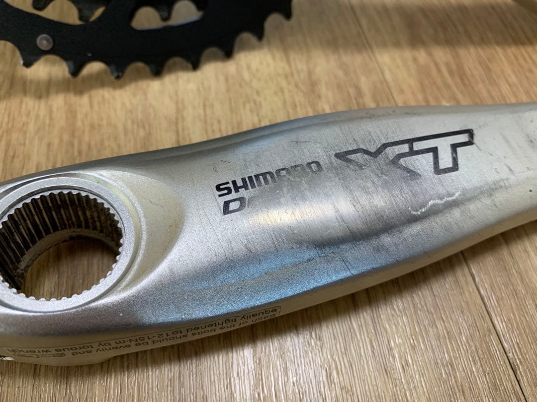 シマノ　デオーレXT クランク中古
