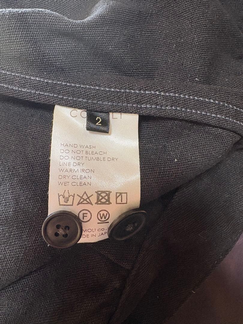 COMOLI シルクネップ Type1st ジャケット