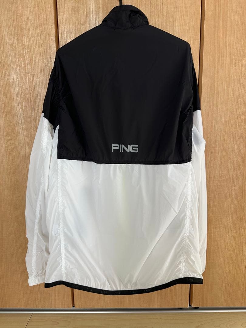 【極美品】ピン　PING メンズウェア　薄手ジャケット ナイロンジャンパー