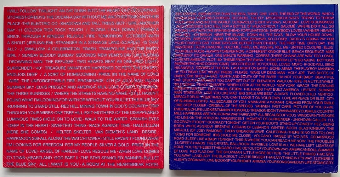 【非売品/新品】U2 THE COMPLETE LYRICS 2巻セット