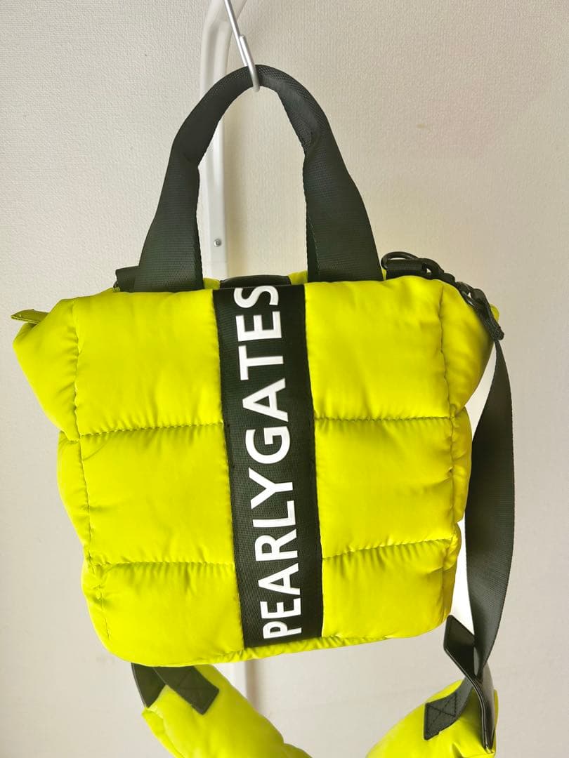 PEARLY GATES 蛍光イエロー バッグ