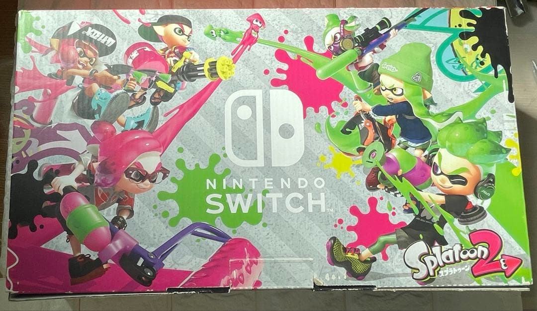 Nintendo Switch スプラトゥーン2セット／不具合あり・ソフト付き