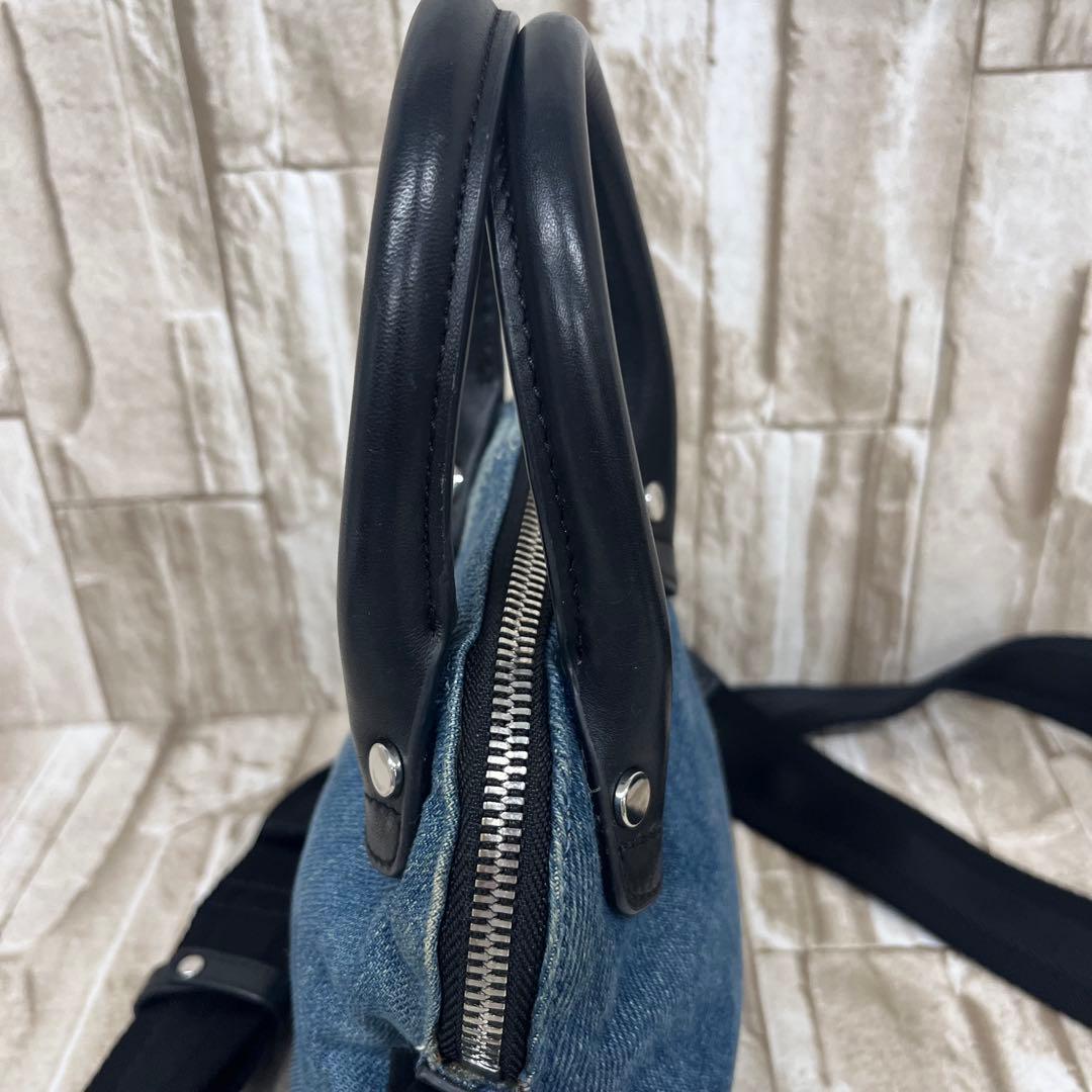 DIESEL ディーゼル　レディース パッチワークデニム ミニクロスボディバッグ