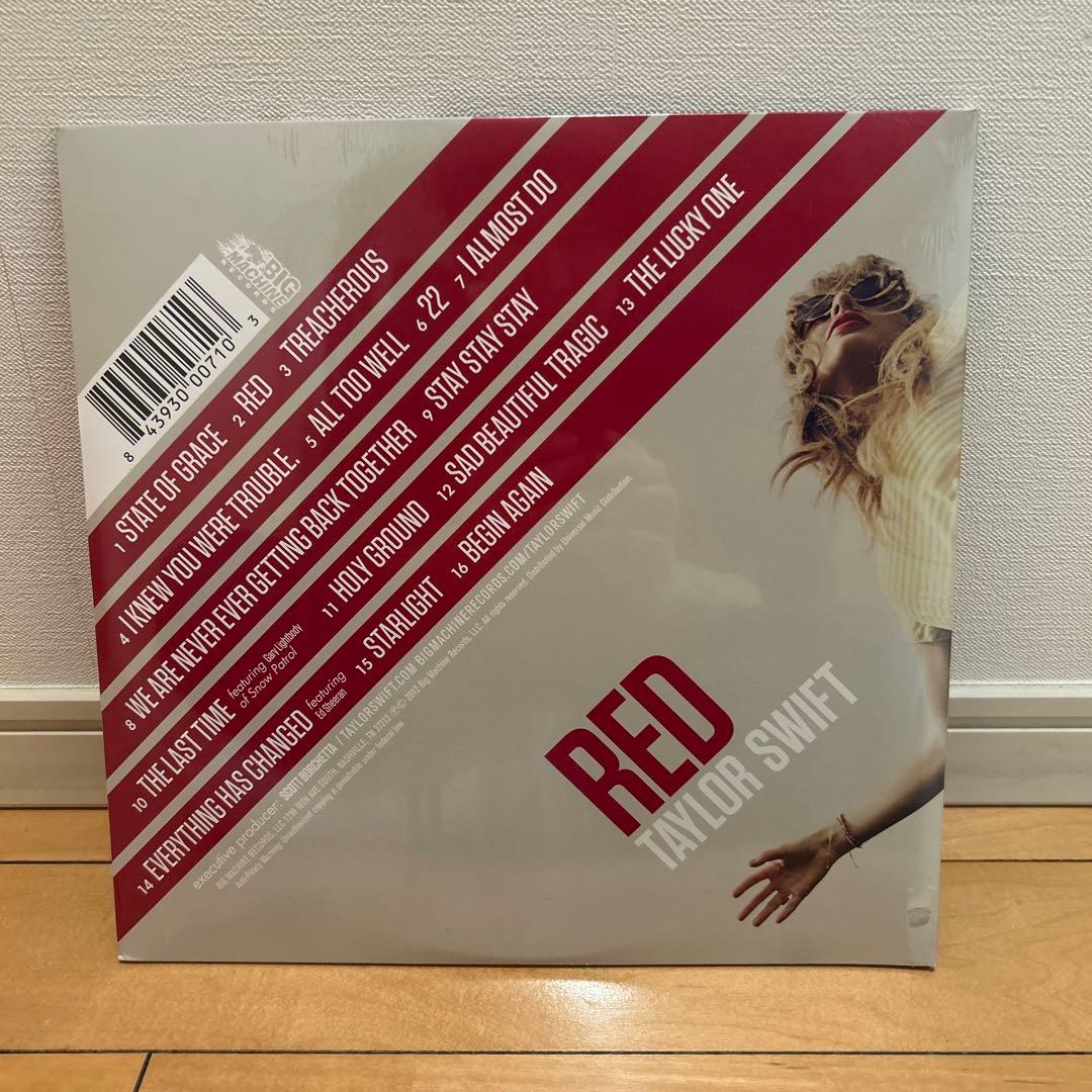 け*ー様 新品未開封　TAYLOR SWIFT / RED レコード　LP アナ