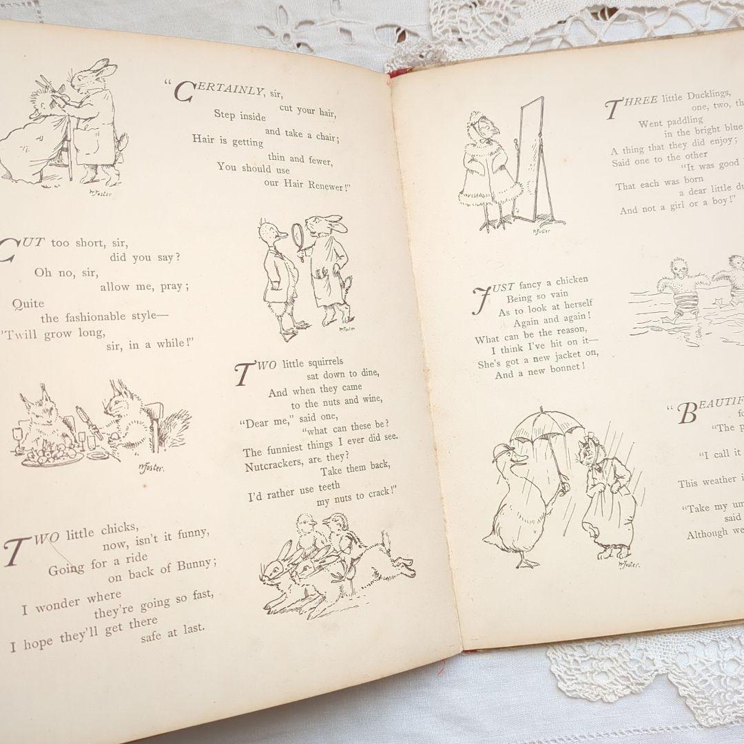 超稀少1890アーネストニスター絵本 初版本 洋書 アンティーク ヴィクトリアン