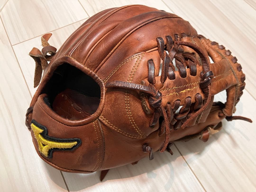 【値段相談可】Mizuno Pro 内野手用 硬式オーダーグローブ ブラウン