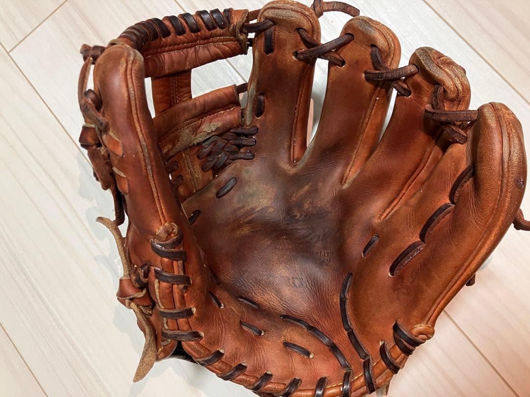 【値段相談可】Mizuno Pro 内野手用 硬式オーダーグローブ ブラウン