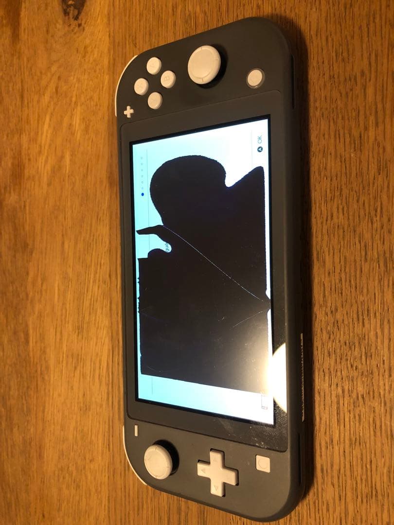 スイッチライト グレー ジャンク品