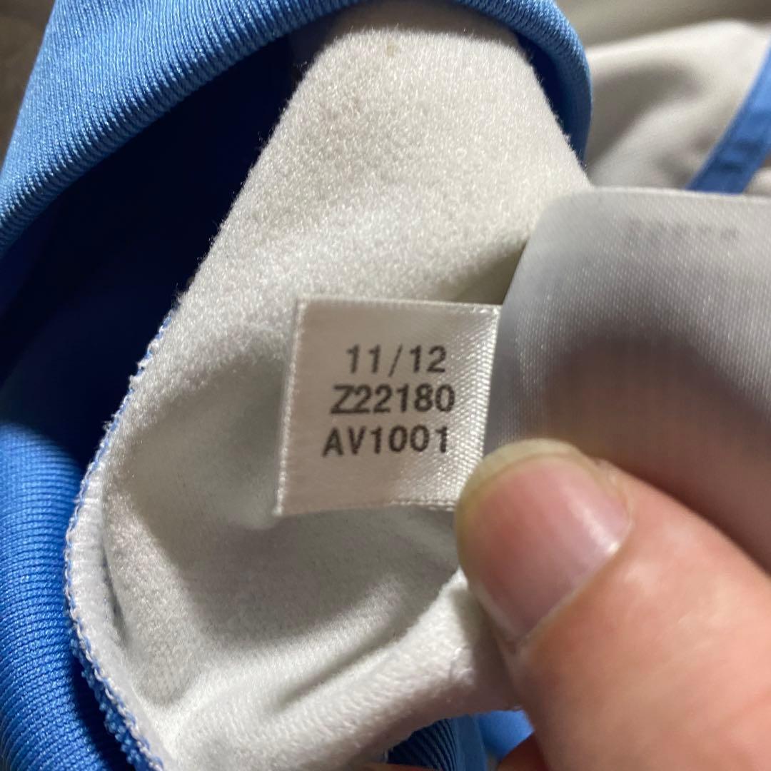 12年製adidasトラックジャケット刺繍ロゴアルゼンチン代表サッカーY2K