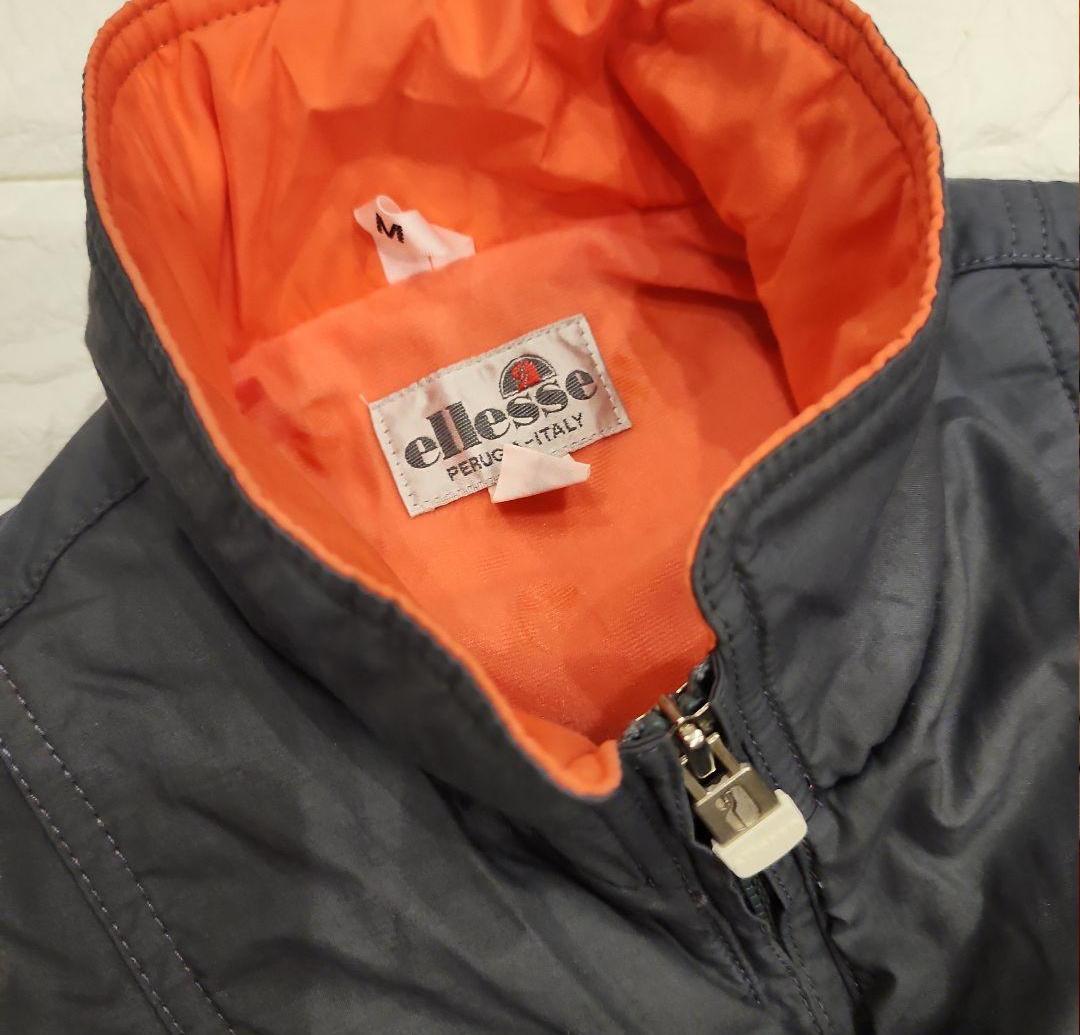 ellesse ジャンプスーツ M グレー/ピンクオレンジ