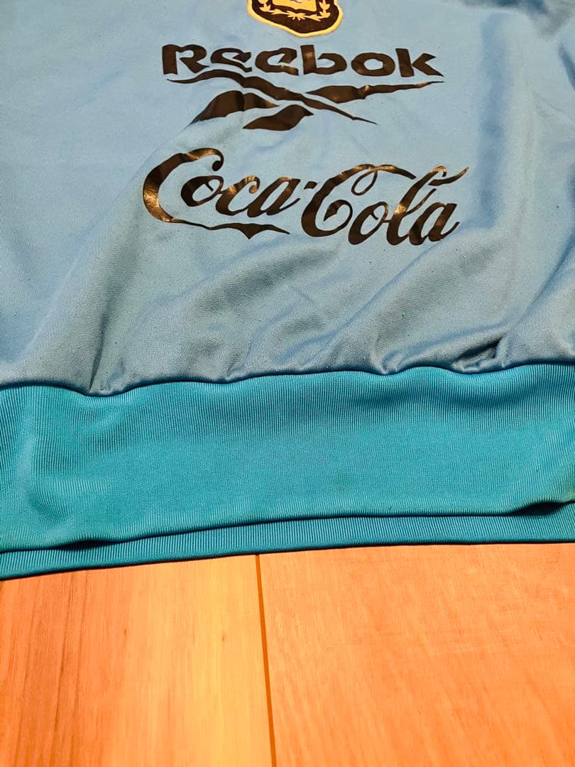 アルゼンチン代表 Reebok Coca-Cola トレーニングスウェット 古着