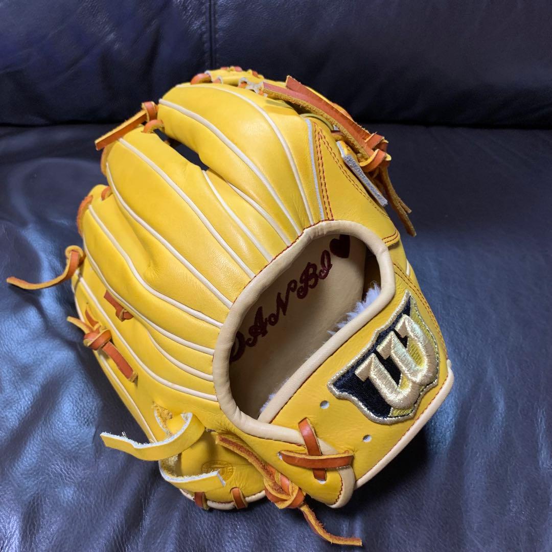 Wilson ウィルソン　硬式内野手用グローブ　オーダー　デュアル　DK型