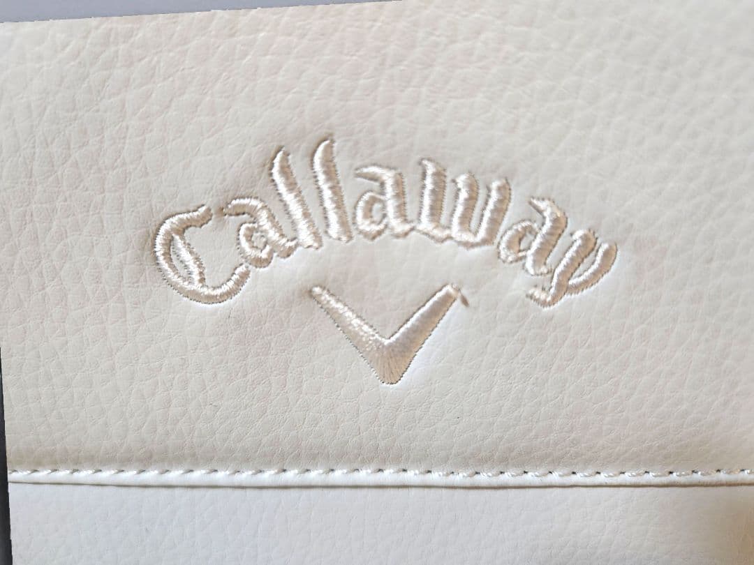 【中美品】Callaway キャロウェイ ゴルフ ボストンバッグ 白 ホワイト