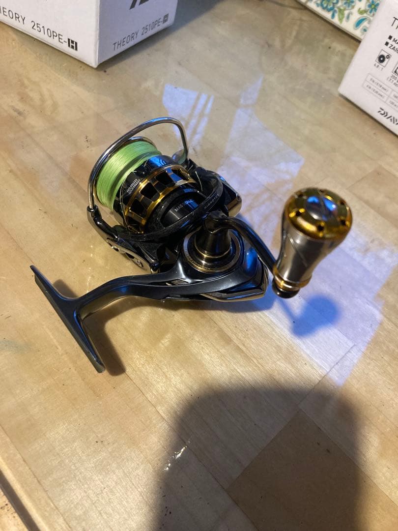 DAIWA THEORY スピニングリール　エギング