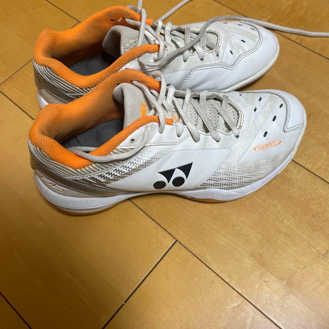 YONEX バドミントンシューズ パワークッション65z3 25.5cm桃田賢斗