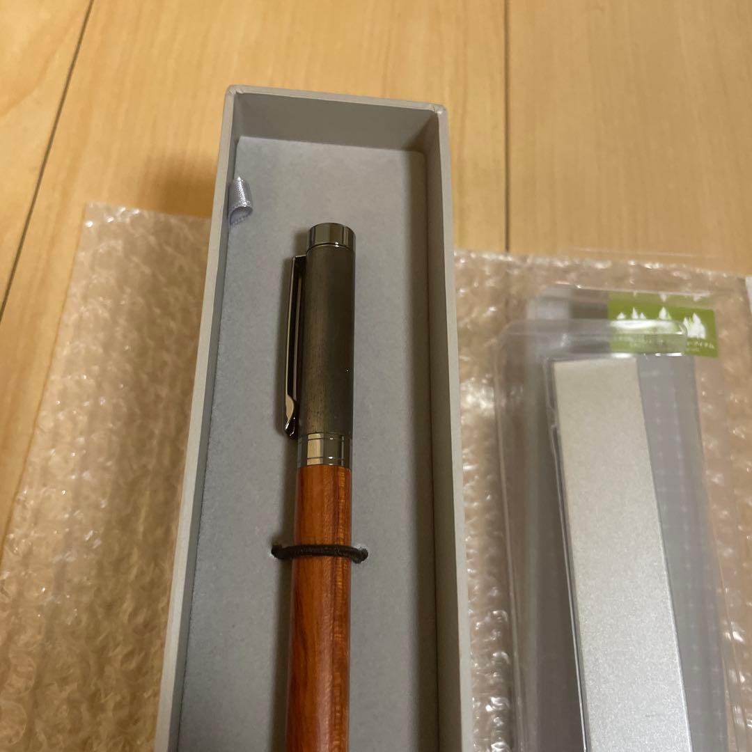 +LUMBER ボールポイントペン 0.5mmと定規