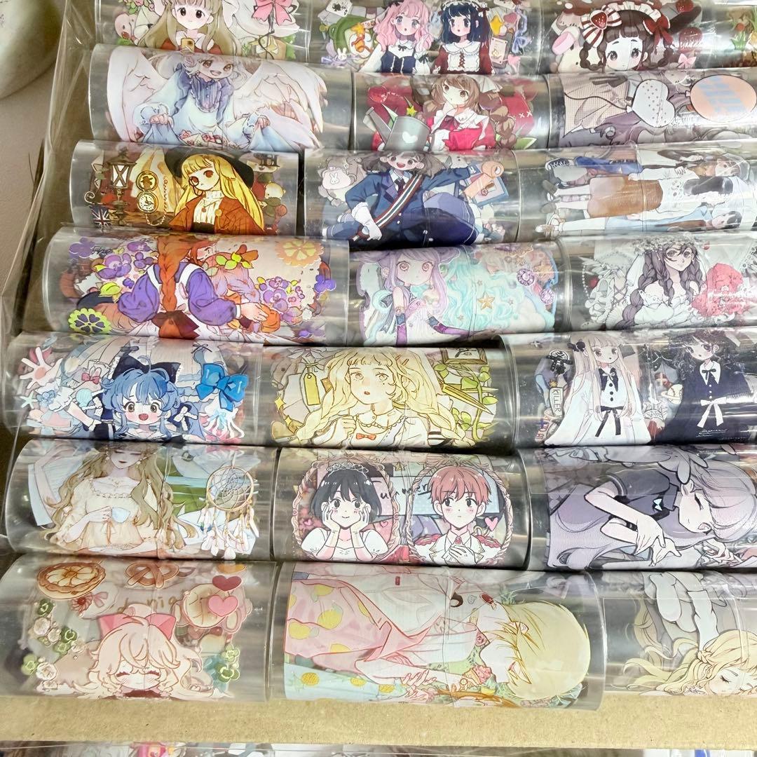 まんまるページ　▷【豪華40ループ】＋【豪華28ループ】人物マステ