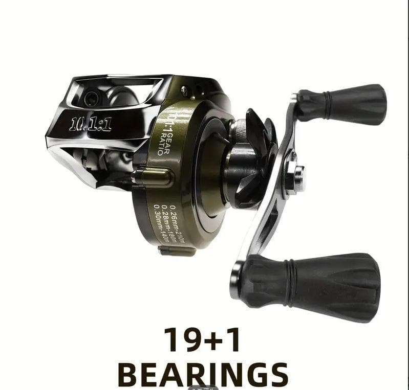 【サクラマスに】 世界第二位の高速巻き上げベイトリール ゴーストホーン 右巻き