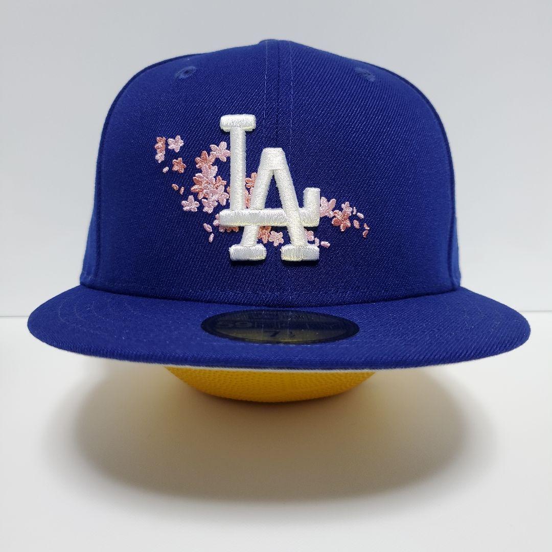 新品 LAドジャース 桜刺繍 NEW ERA 59FIFTY キャップ
