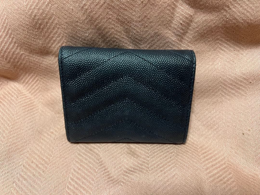 イヴサンローラン　6連キーケース　YSL カサンドラ　キャビアスキン