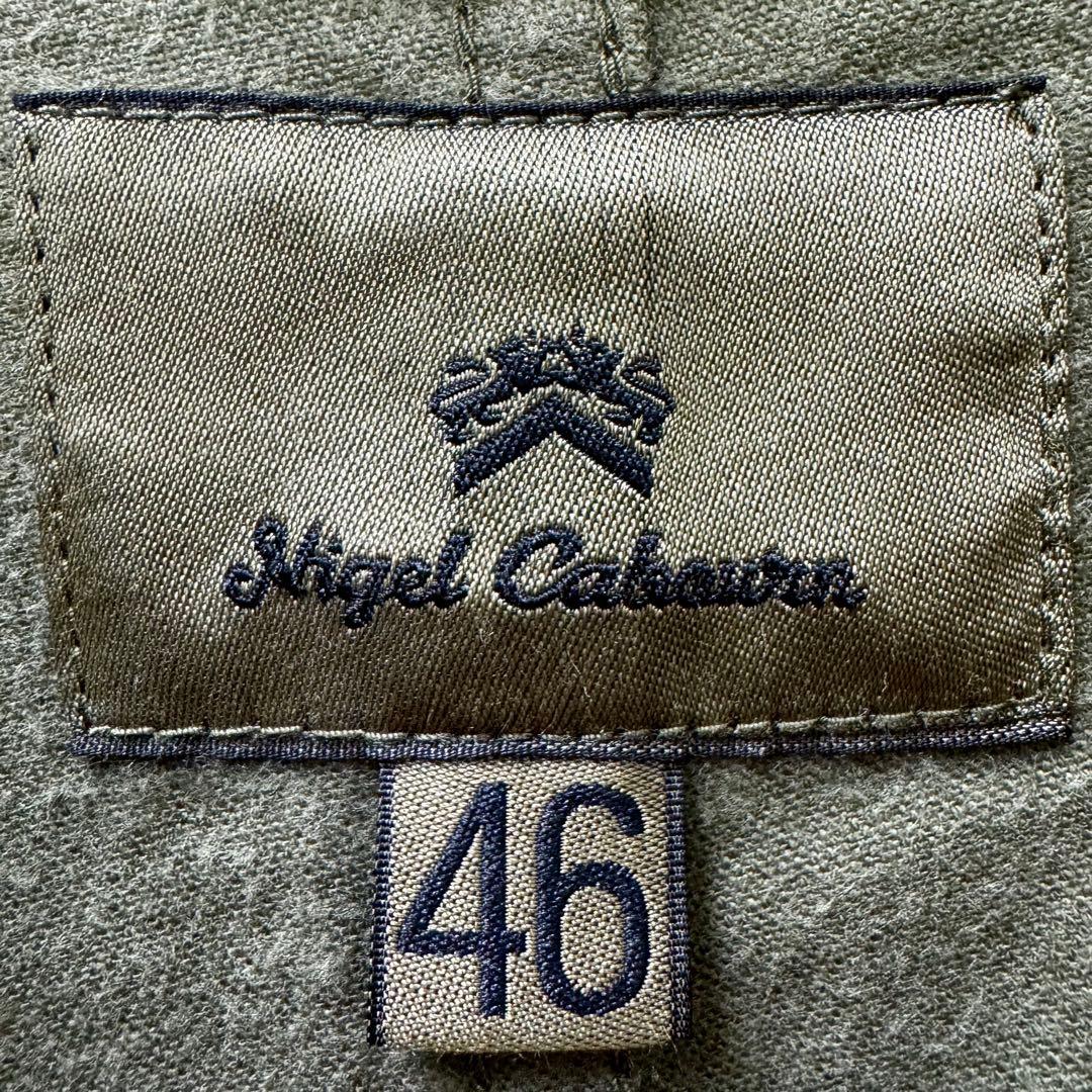 Nigel Cabourn ワーカーズコート-モールスキン 46 カーキ