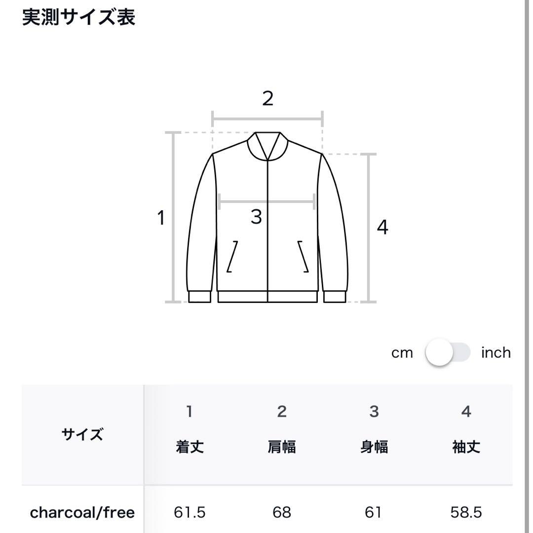 トップス chasooKHAKIPOINT Lettering Fur Hood