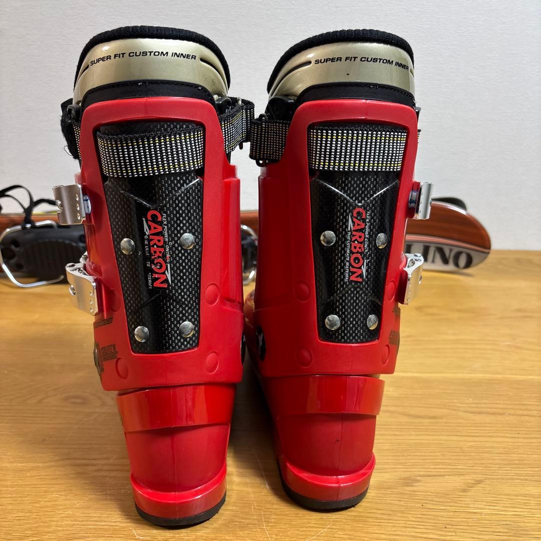 美品　メンズ　ショートスキー　ファンスキーセット　Gen 26-26.5cm