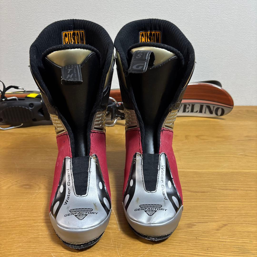 美品　メンズ　ショートスキー　ファンスキーセット　Gen 26-26.5cm