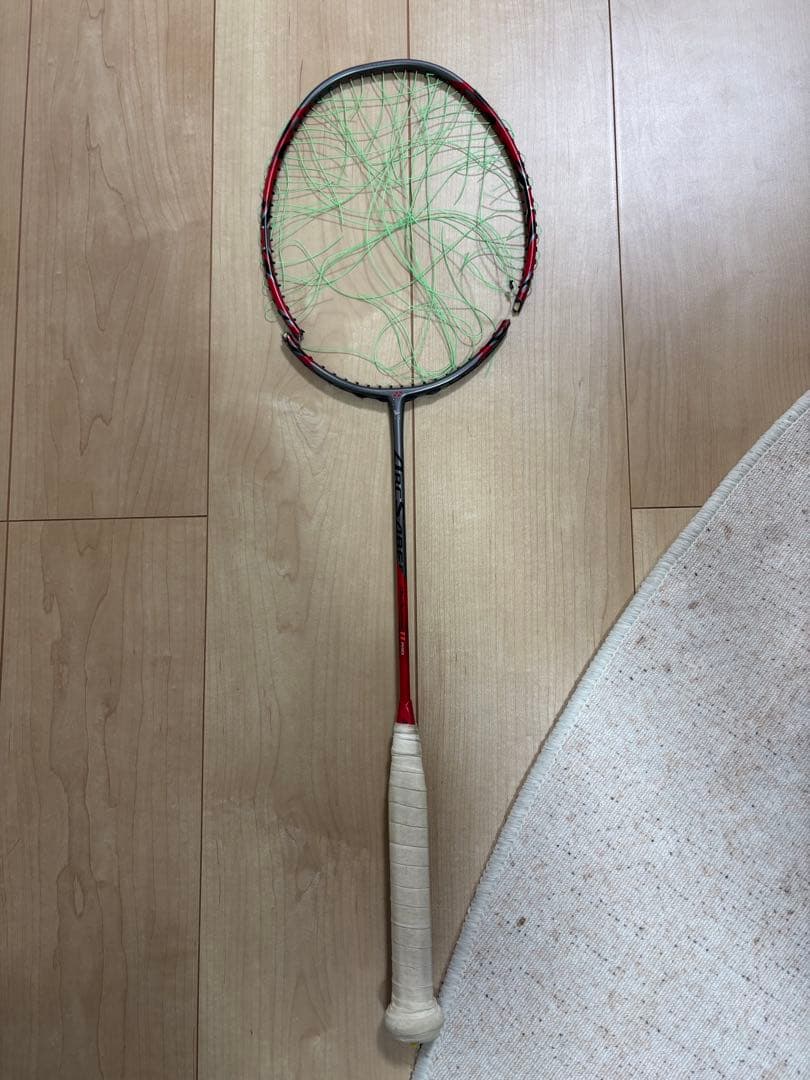 バドミントンラケット5本ジャンク品