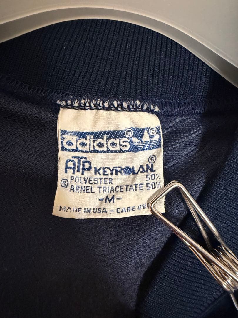 80s アメリカ製adidas ATP ジャージ KEYROLAN